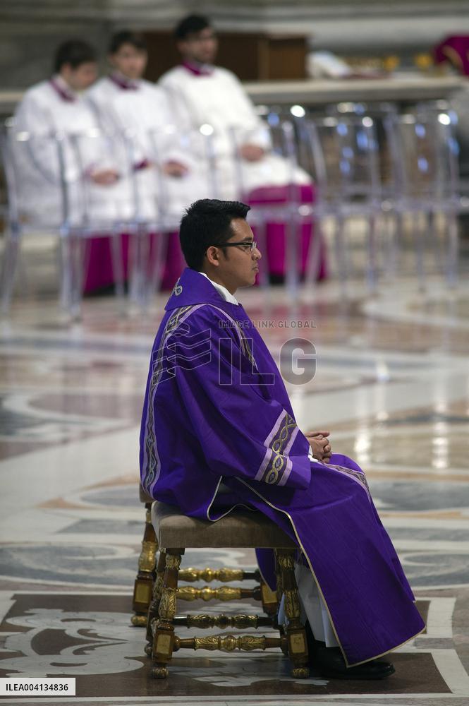 Cardinal Pietro Parolin Celebrates Mass Fot Pro Life Association - Vatican City