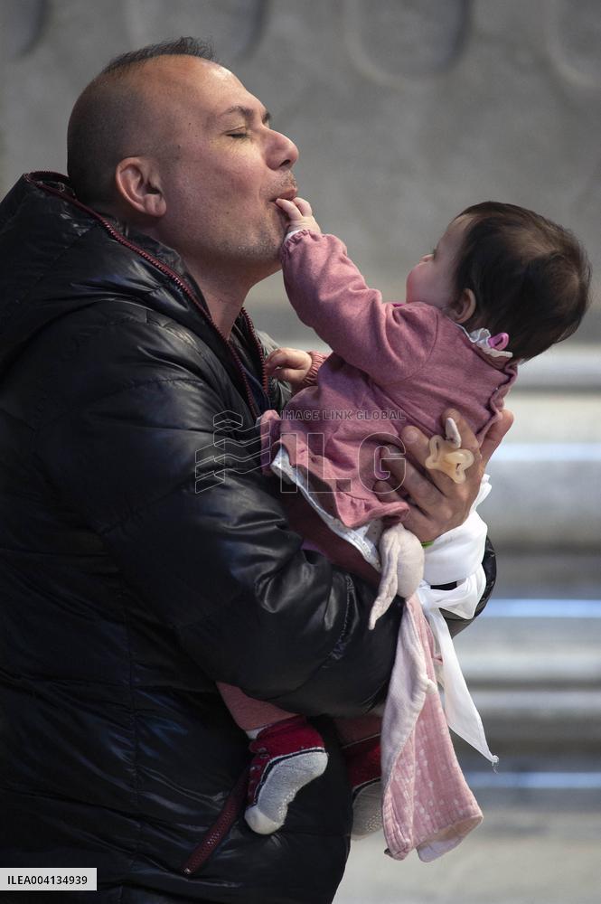 Cardinal Pietro Parolin Celebrates Mass Fot Pro Life Association - Vatican City