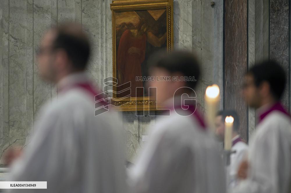 Cardinal Pietro Parolin Celebrates Mass Fot Pro Life Association - Vatican City