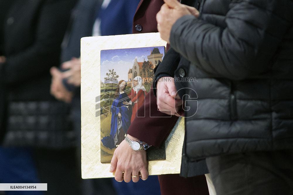 Cardinal Pietro Parolin Celebrates Mass Fot Pro Life Association - Vatican City