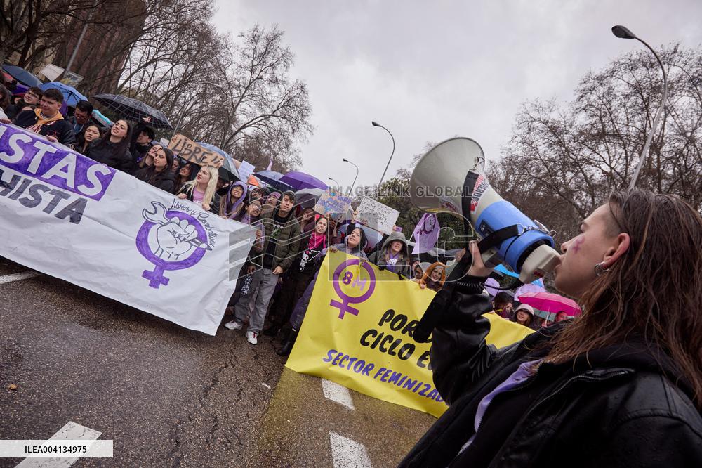 International Women's Day in Madrid