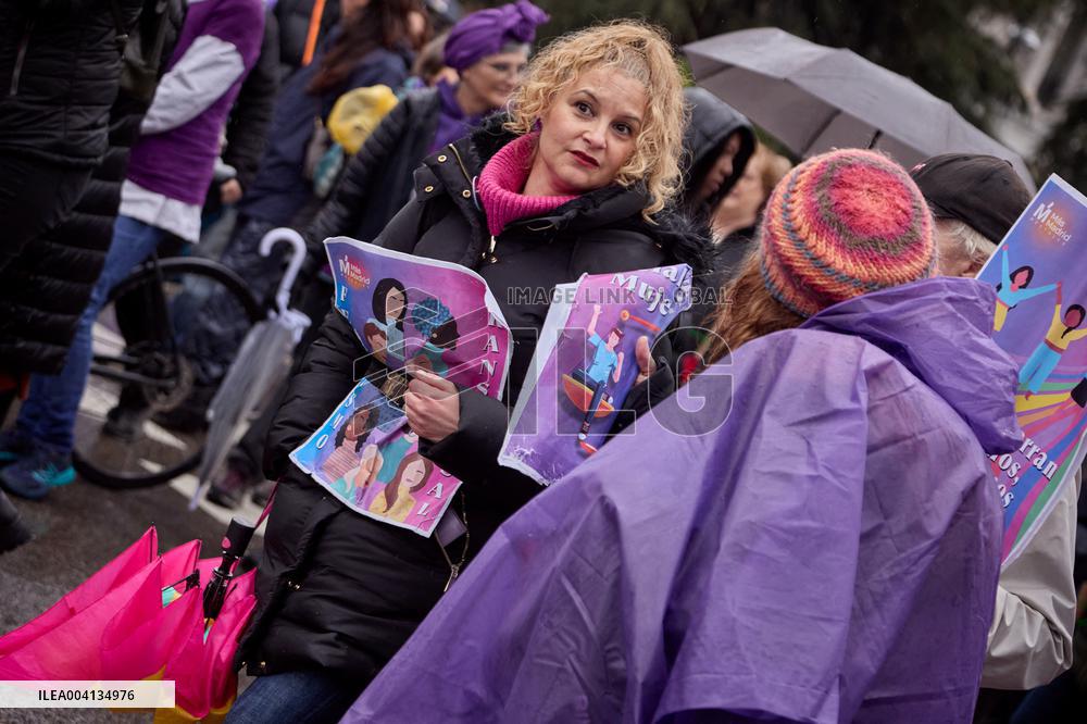 International Women's Day in Madrid