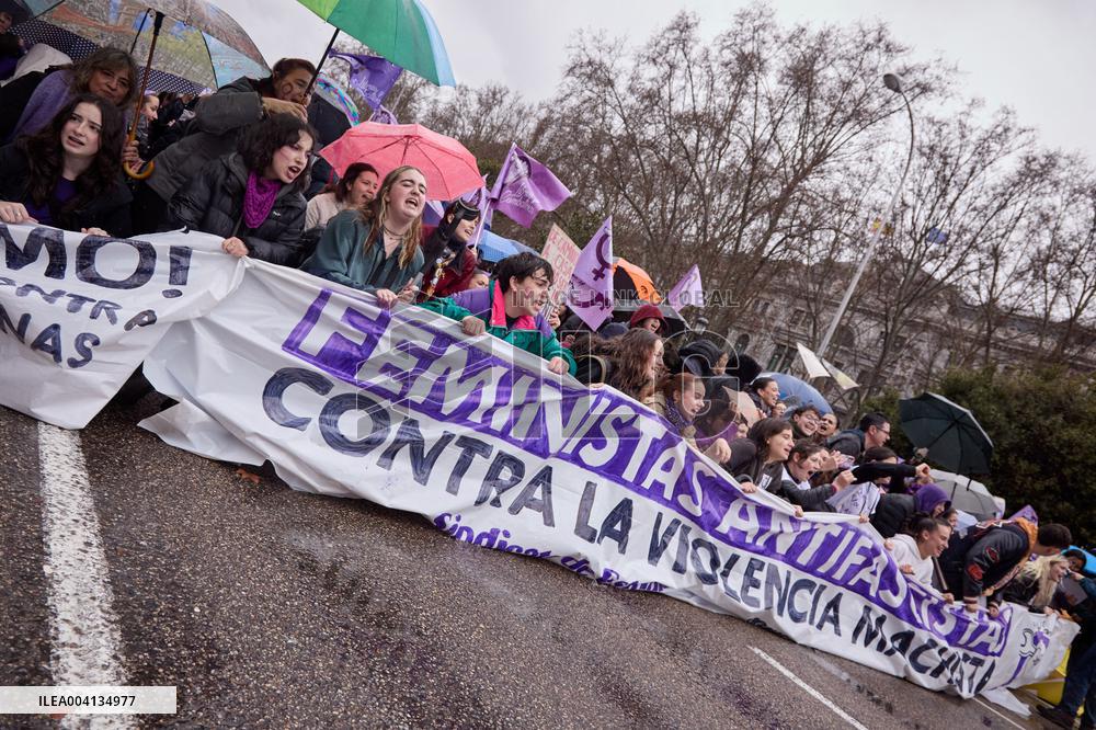 International Women's Day in Madrid