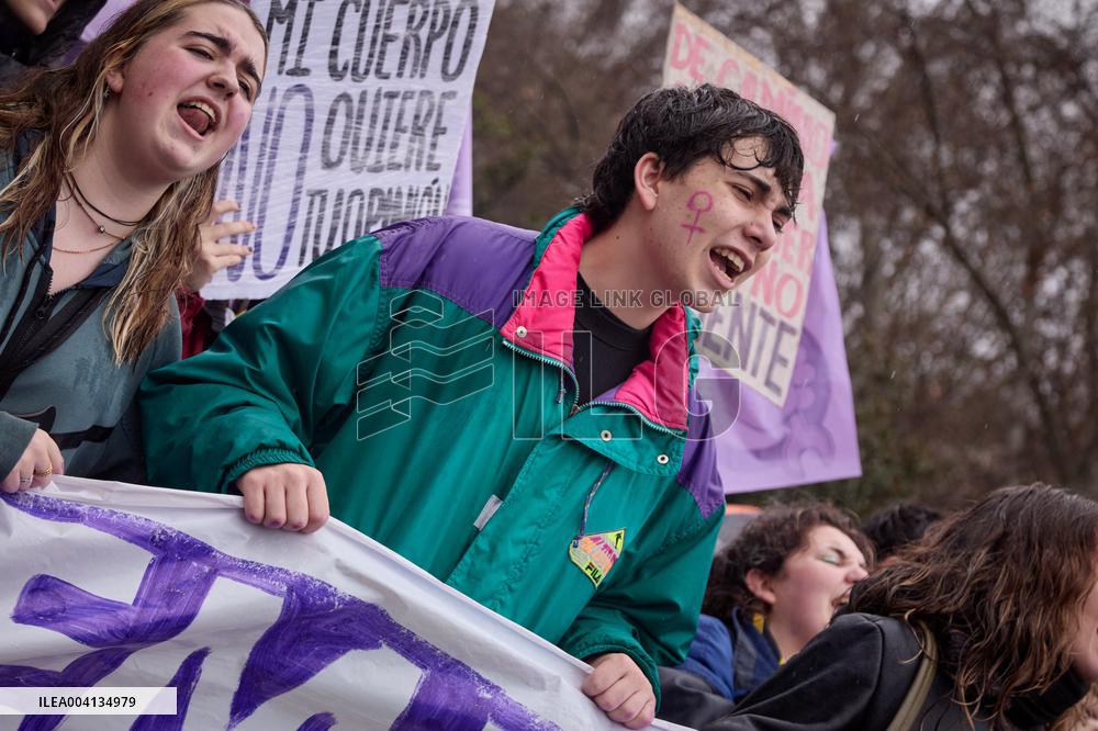 International Women's Day in Madrid