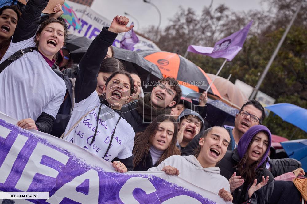International Women's Day in Madrid