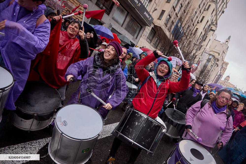 International Women's Day in Madrid