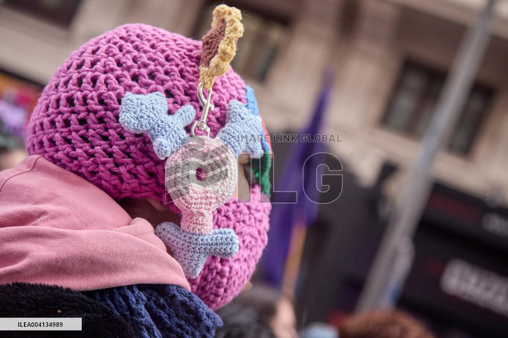 International Women's Day in Madrid