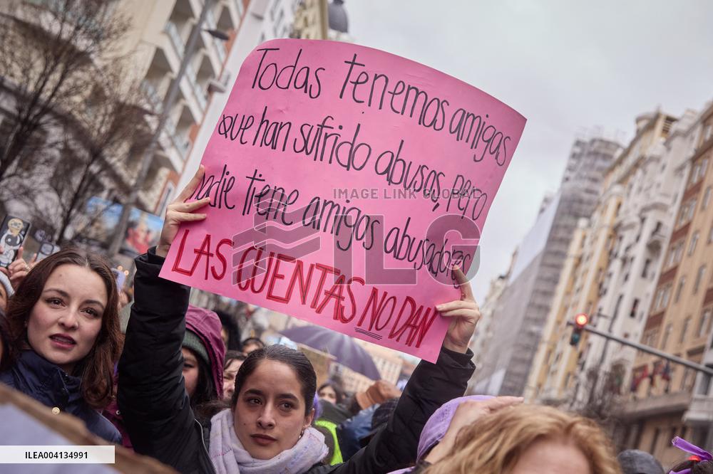 International Women's Day in Madrid