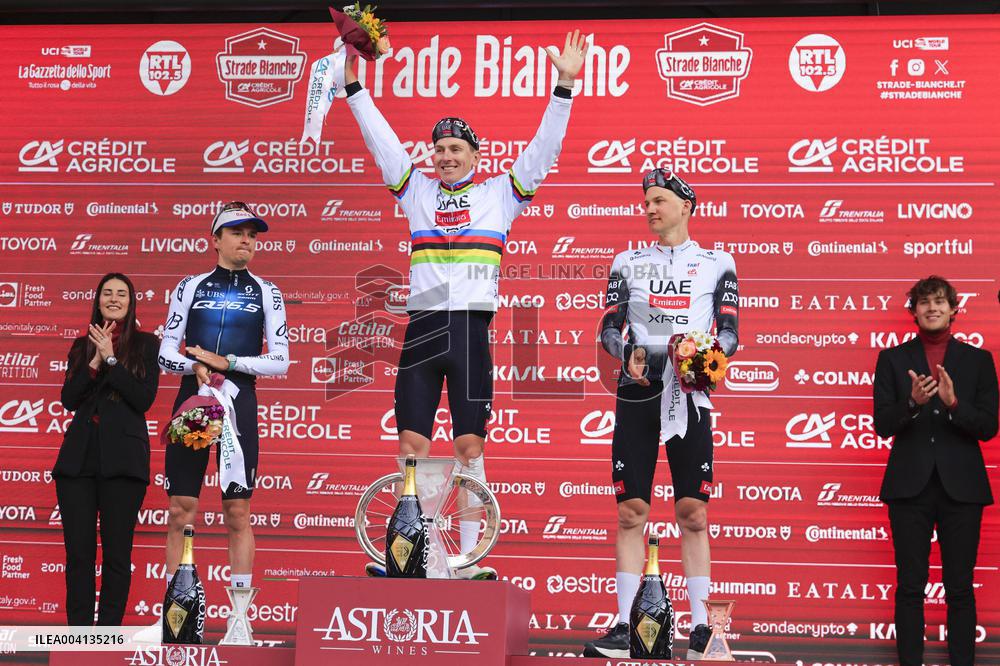Tadej Pogacar Wins Strade Bianche - Italy