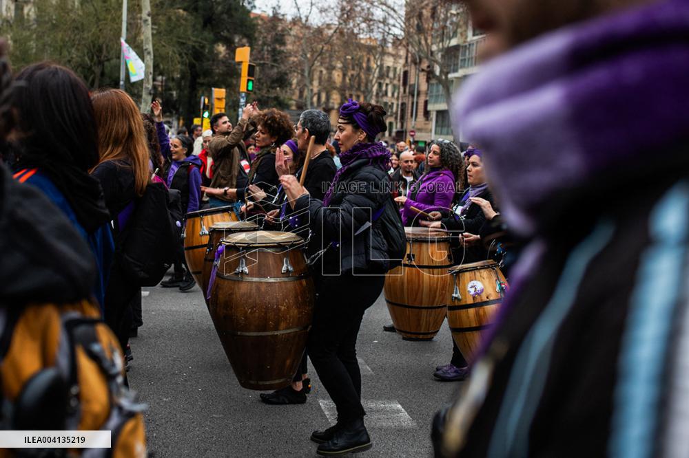 International Women's Day in Barcelona