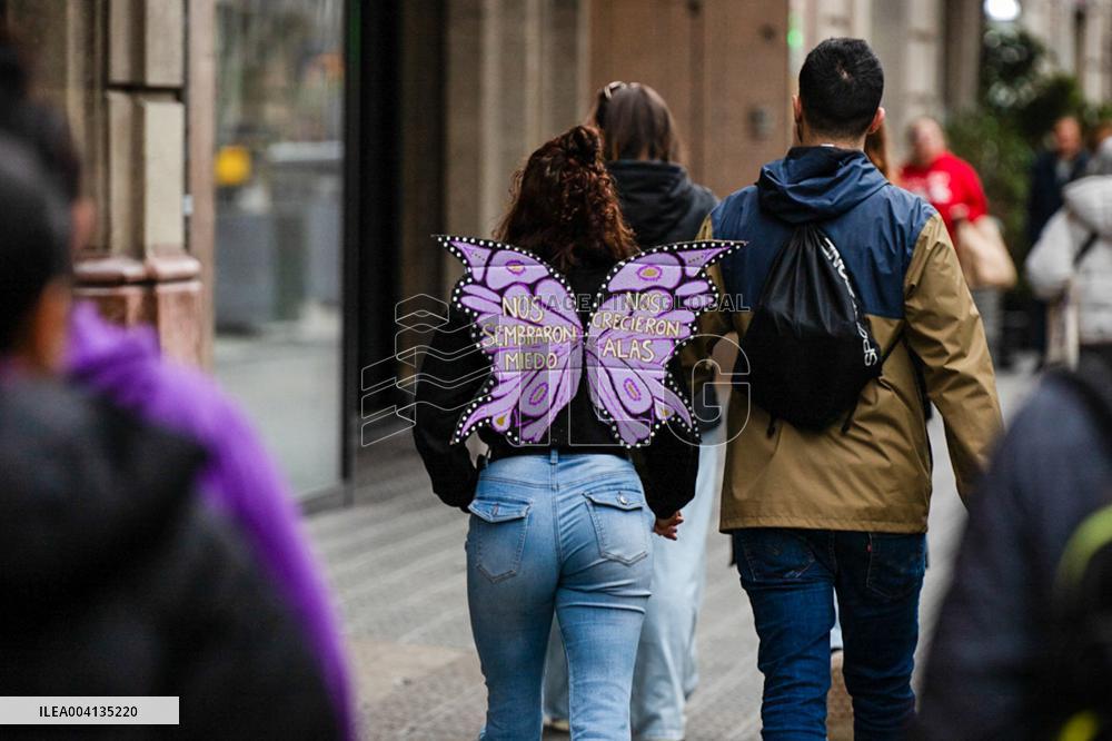 International Women's Day in Barcelona