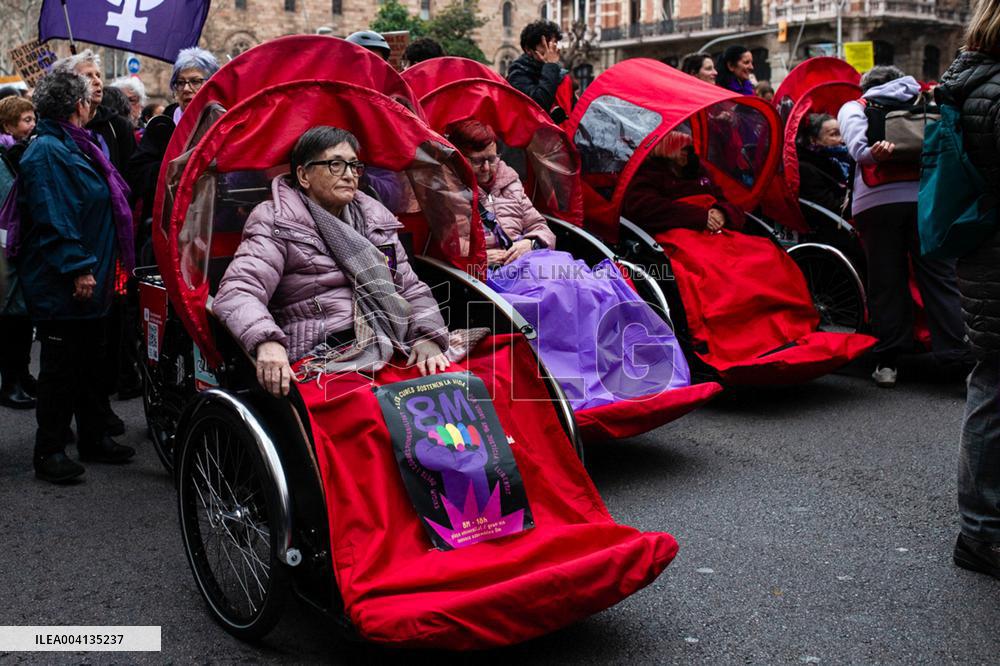 International Women's Day in Barcelona