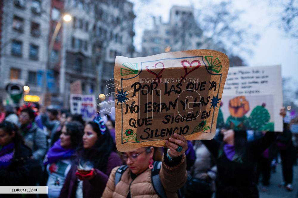 International Women's Day in Barcelona