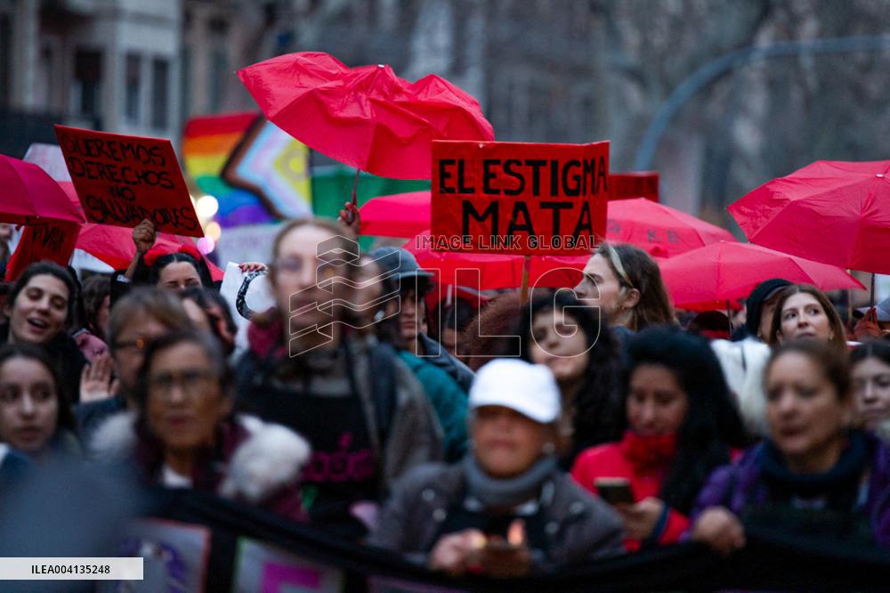 International Women's Day in Barcelona