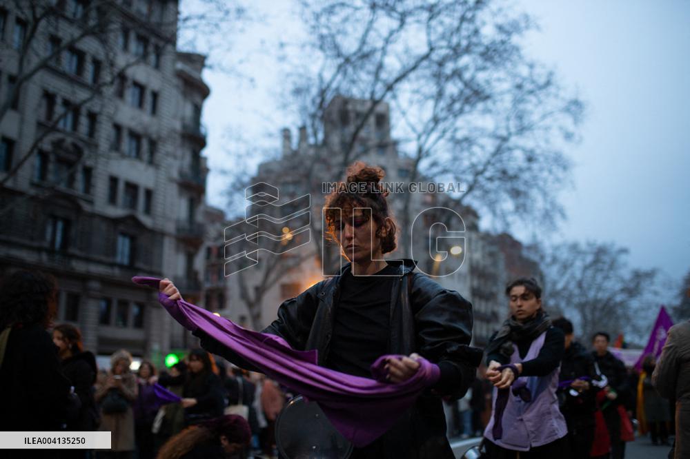 International Women's Day in Barcelona