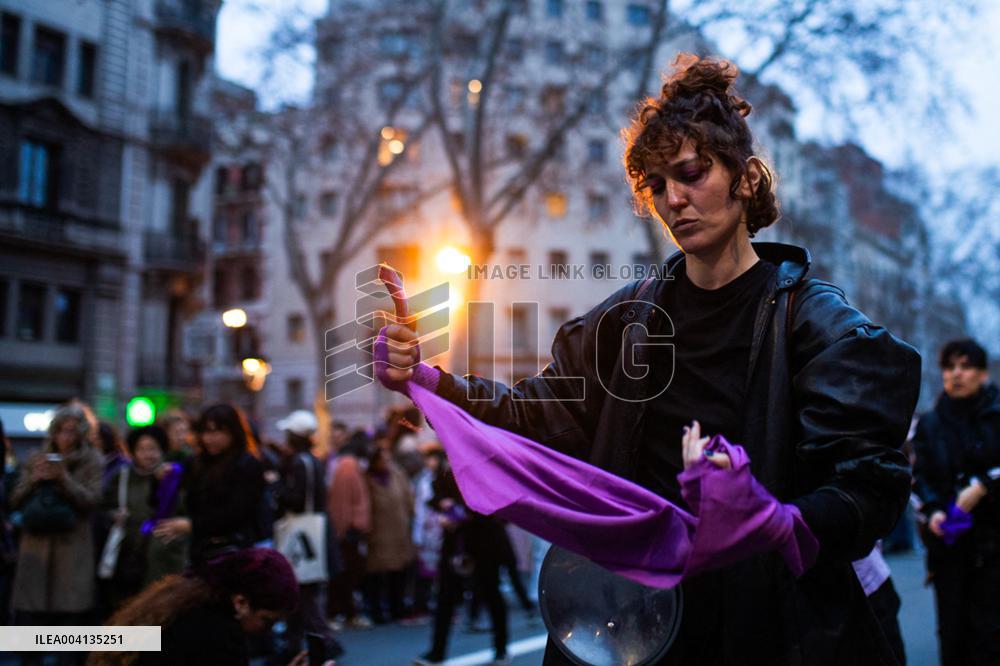 International Women's Day in Barcelona