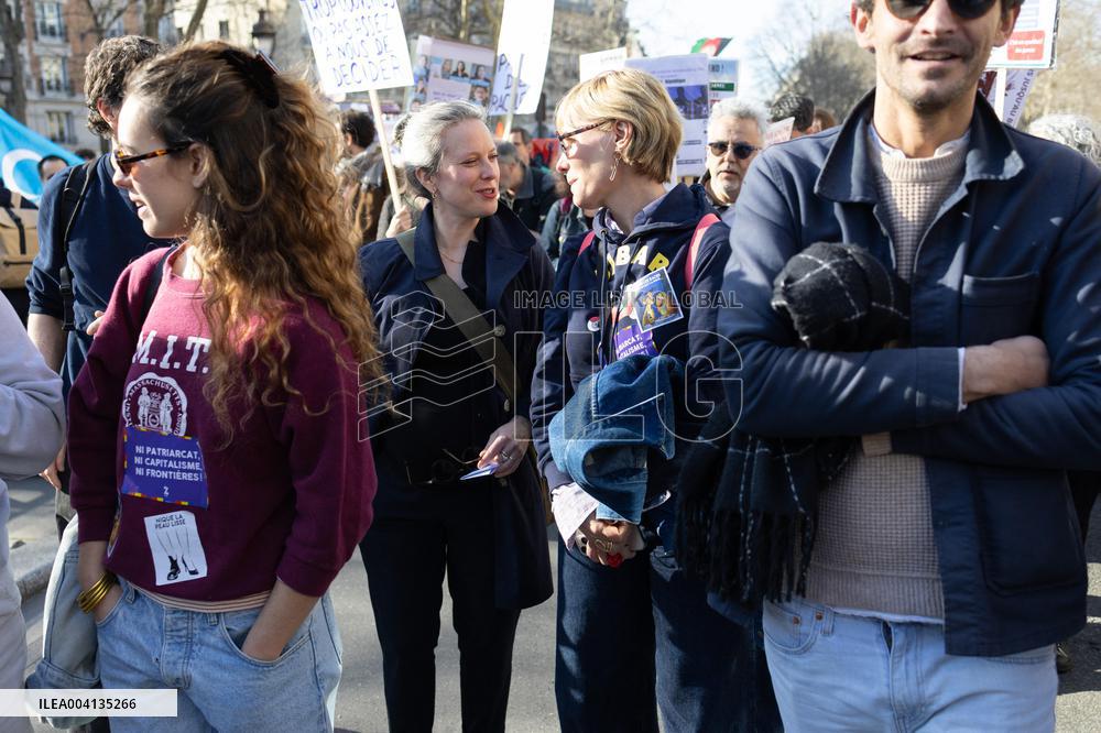 International Women Rights Day Demonstration - Paris