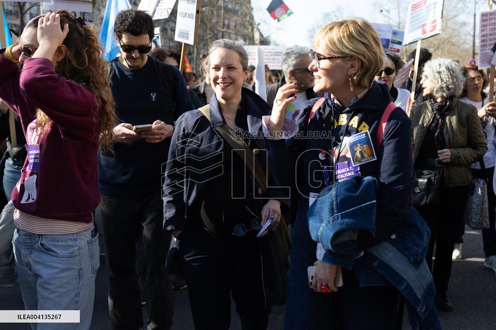 International Women Rights Day Demonstration - Paris