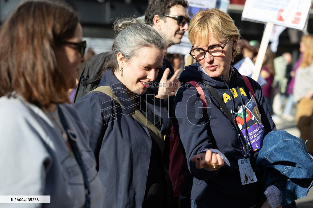 International Women Rights Day Demonstration - Paris