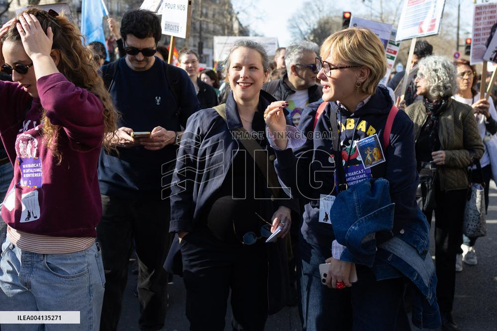 International Women Rights Day Demonstration - Paris
