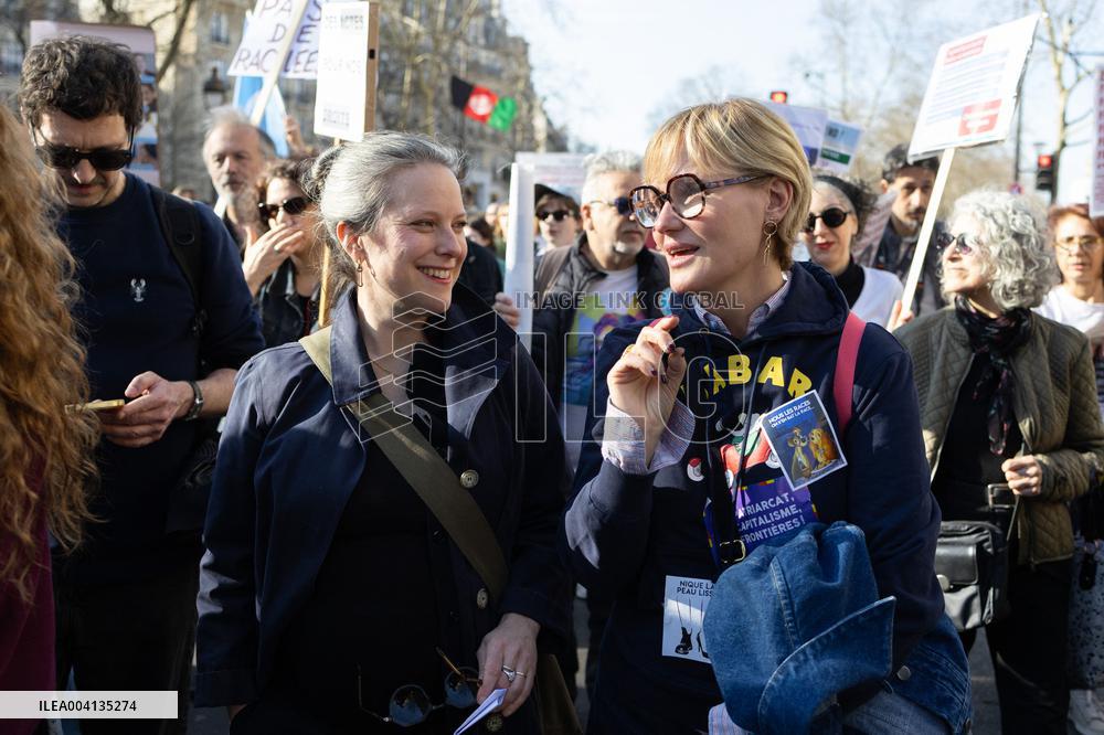 International Women Rights Day Demonstration - Paris