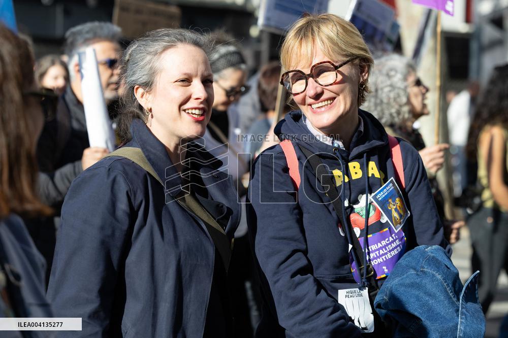 International Women Rights Day Demonstration - Paris