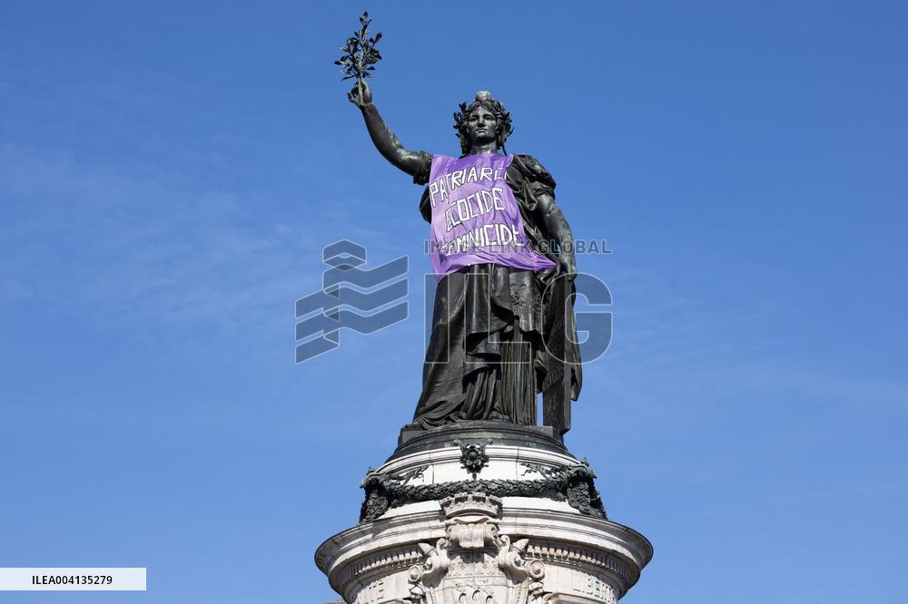 International Women Rights Day Demonstration - Paris