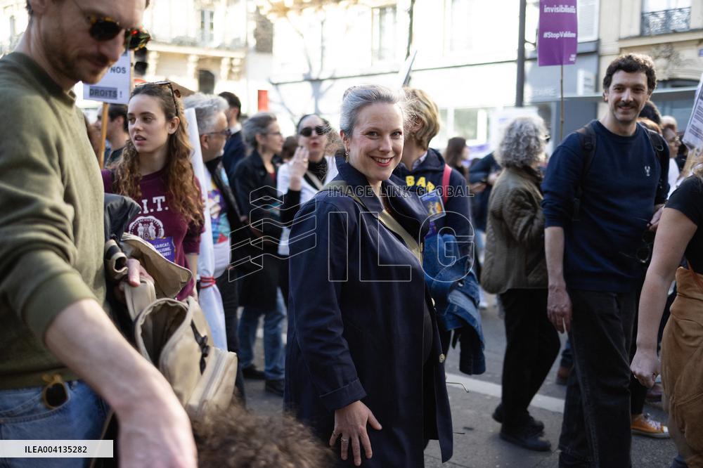 International Women Rights Day Demonstration - Paris