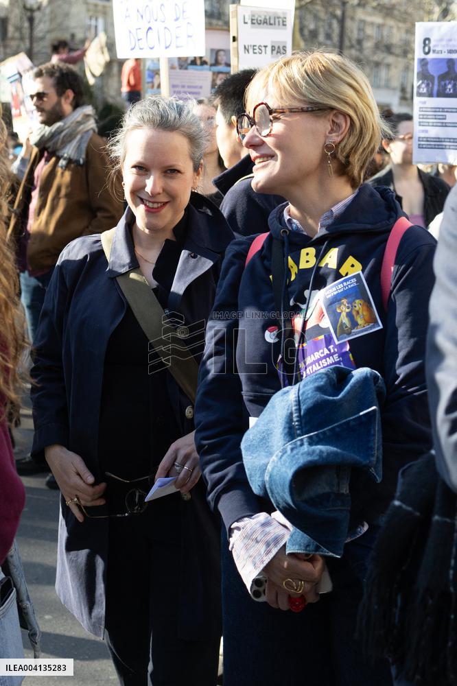 International Women Rights Day Demonstration - Paris