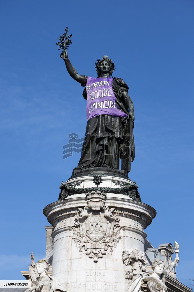 International Women Rights Day Demonstration - Paris
