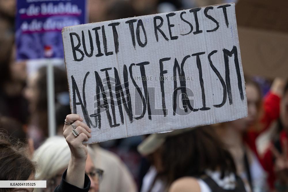 International Women Rights Day Demonstration - Paris