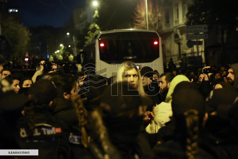 Women's Day Night March - Istanbul