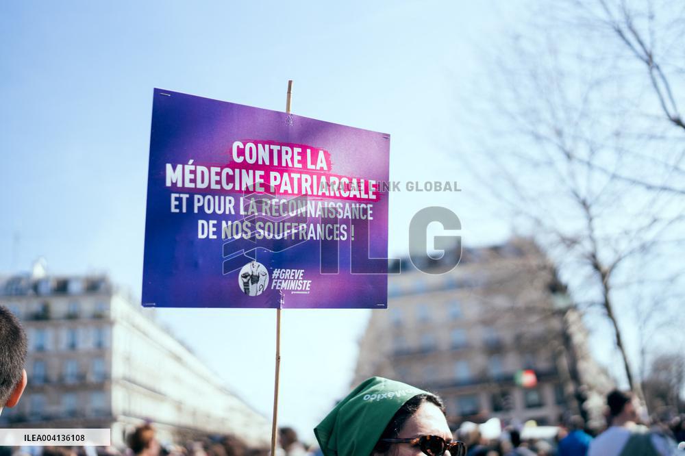 International Women Rights Day Demonstration - Paris AJ