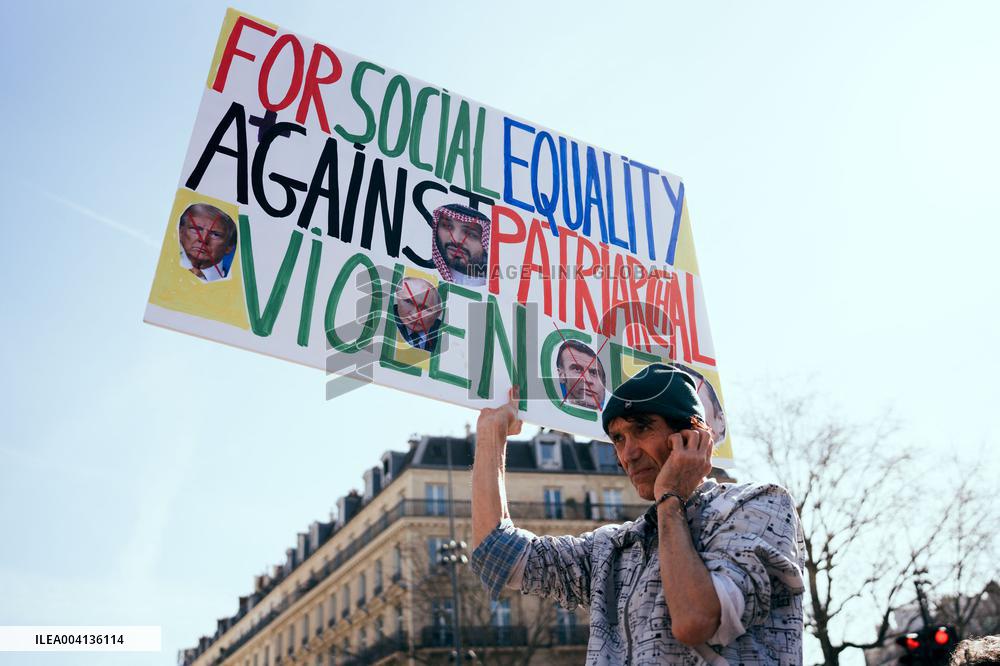 International Women Rights Day Demonstration - Paris AJ