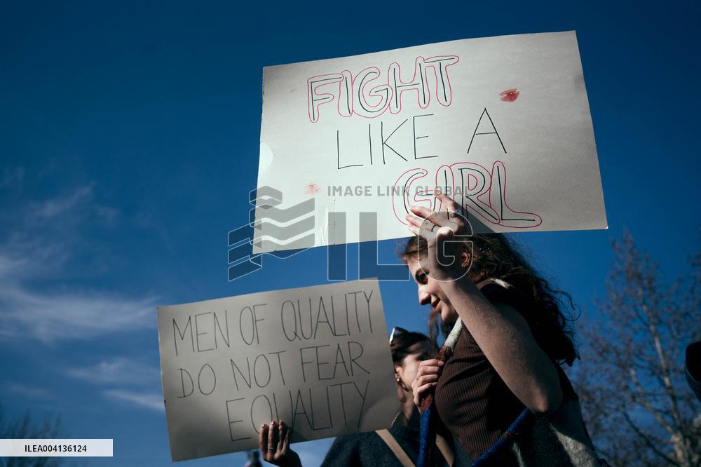 International Women Rights Day Demonstration - Paris AJ