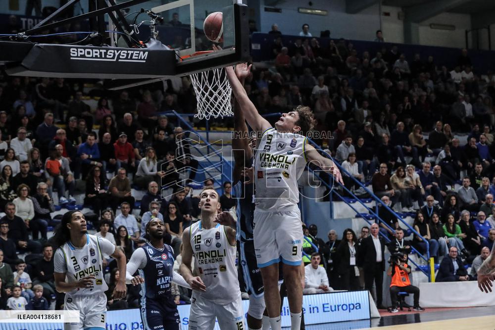 BASKET - Serie A - Vanoli Basket Cremona vs Napolibasket