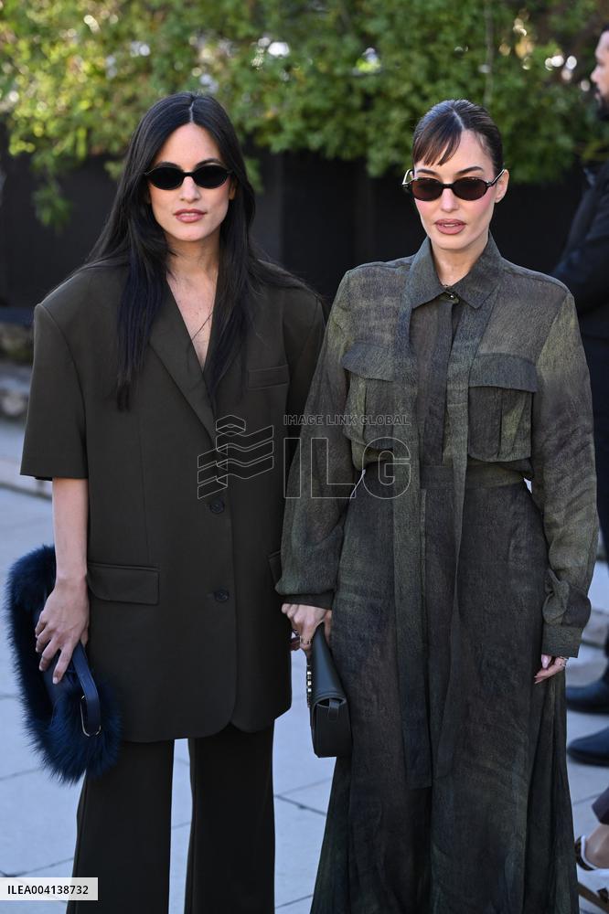 PFW Elie Saab Arrivals