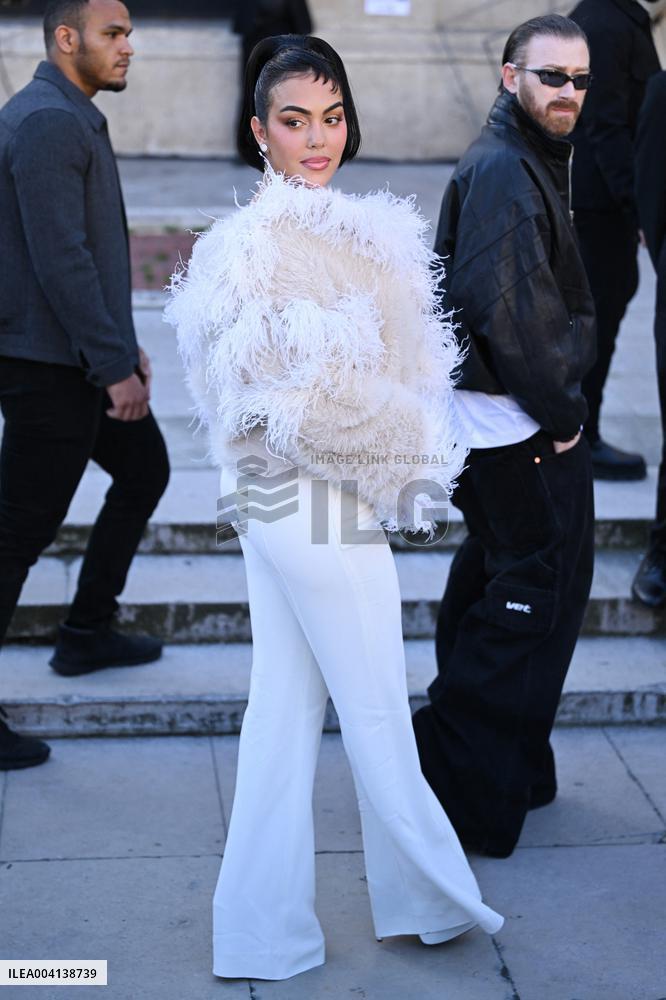 PFW Elie Saab Arrivals