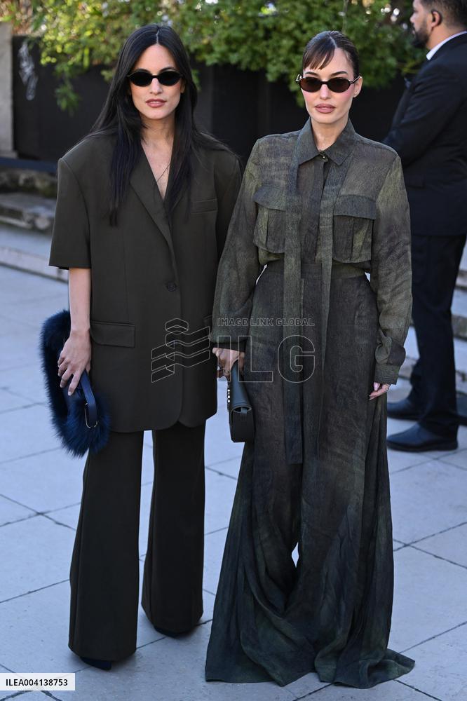 PFW Elie Saab Arrivals