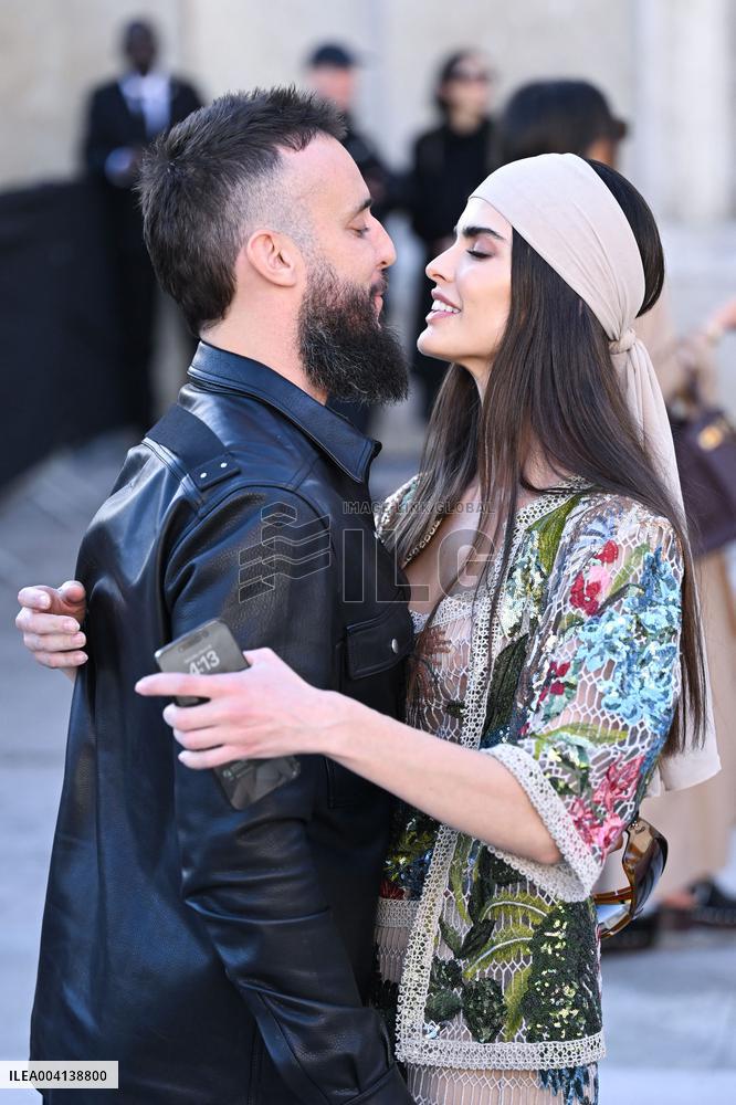 PFW Elie Saab Arrivals