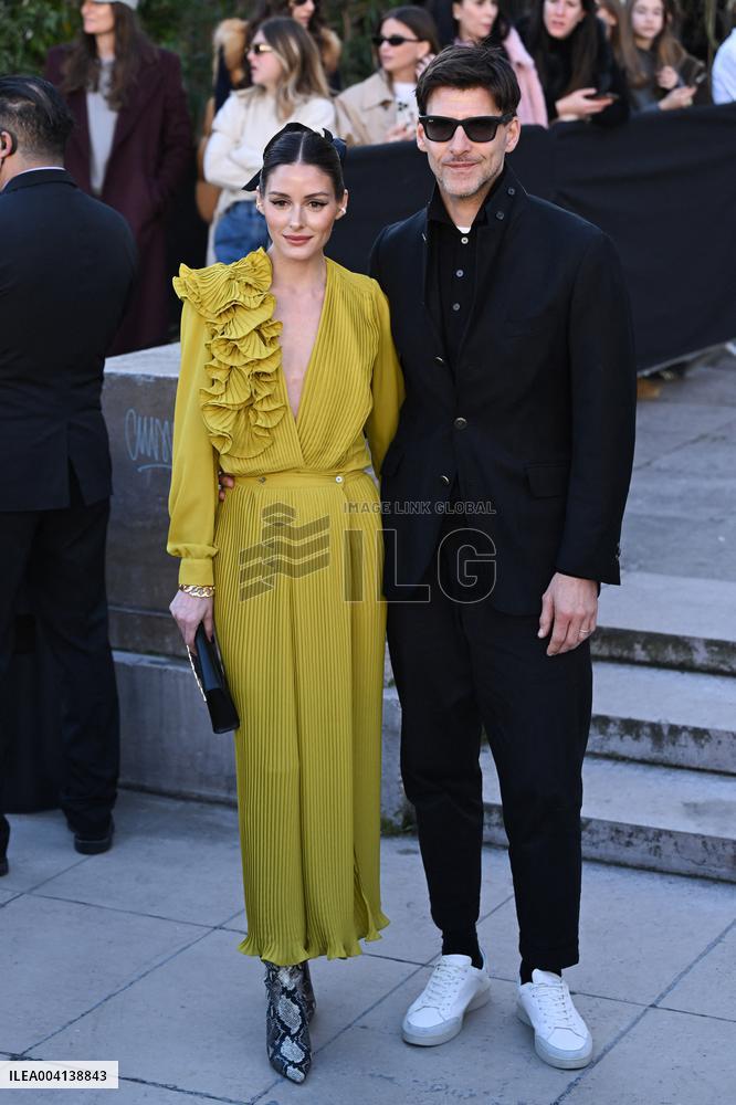 PFW Elie Saab Arrivals