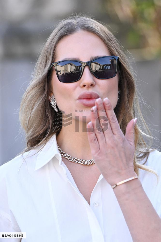 PFW Elie Saab Arrivals