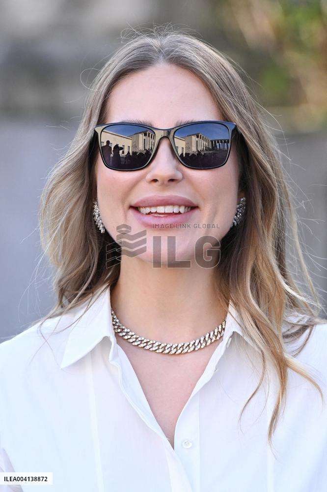 PFW Elie Saab Arrivals