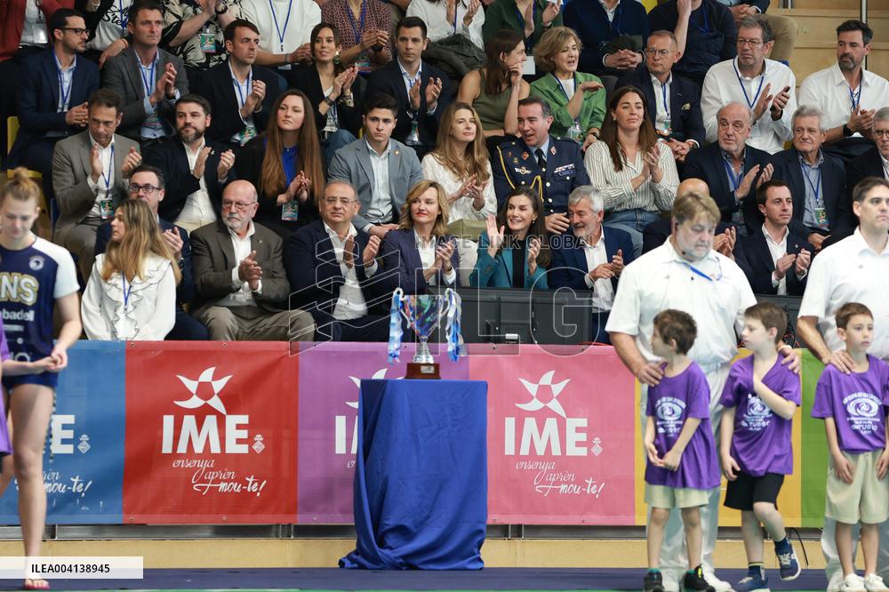 Queen Letizia At The Queen's Cup Water Polo Final - Palma
