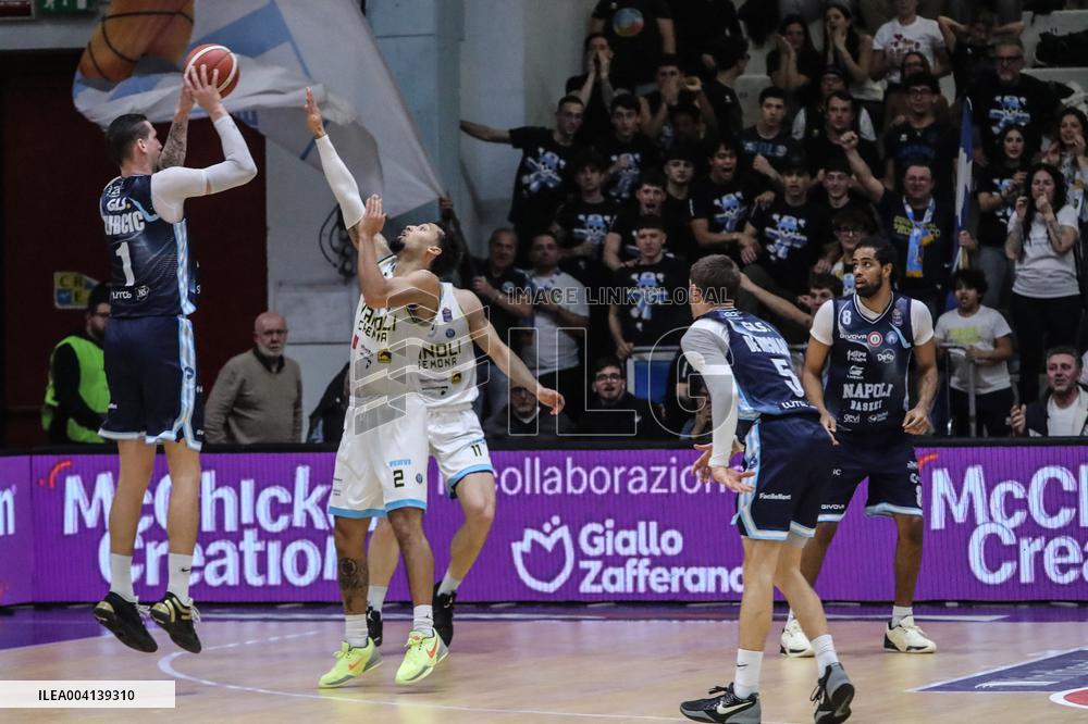 BASKET - Serie A - Vanoli Basket Cremona vs Napolibasket