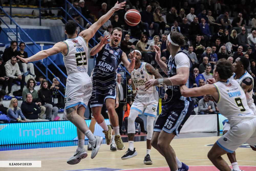 BASKET - Serie A - Vanoli Basket Cremona vs Napolibasket