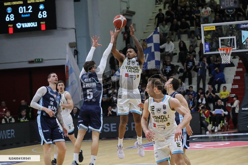 BASKET - Serie A - Vanoli Basket Cremona vs Napolibasket