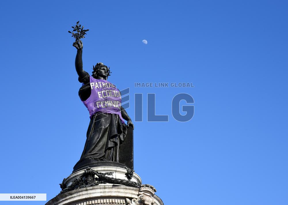 International Women Rights Day Demonstration - Paris