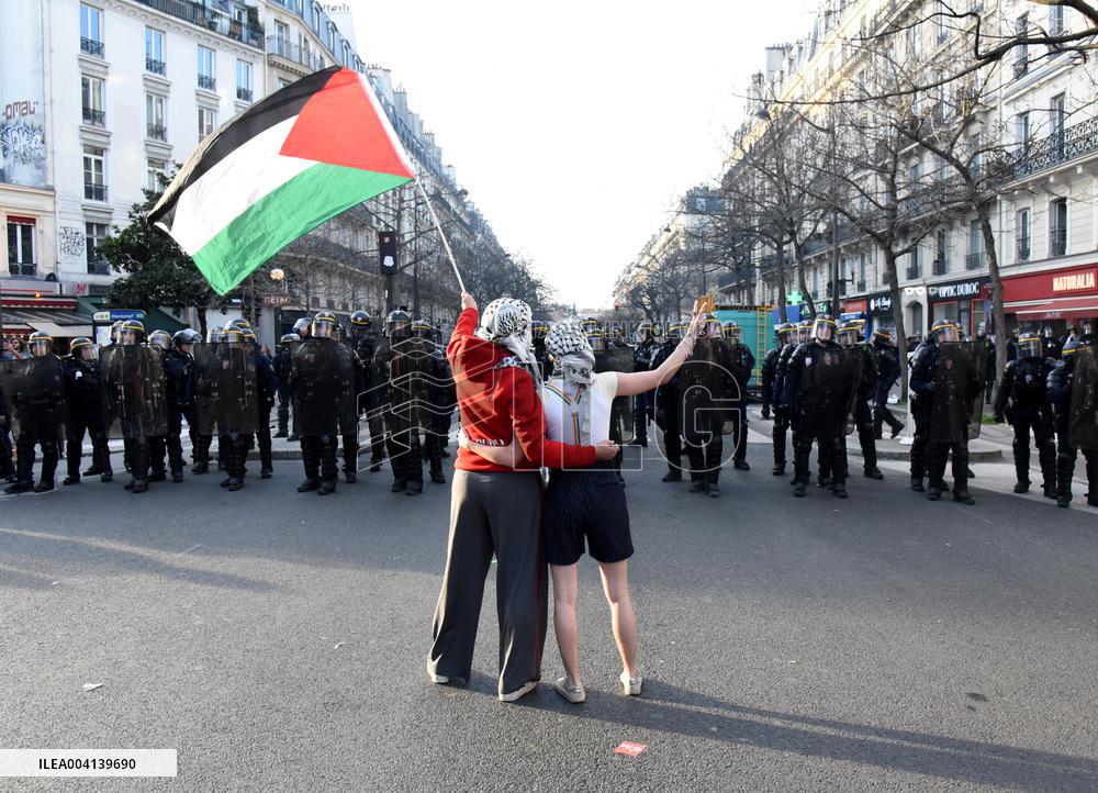 International Women Rights Day Demonstration - Paris