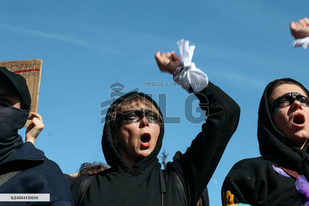 International Women Rights Day Demonstration - Paris